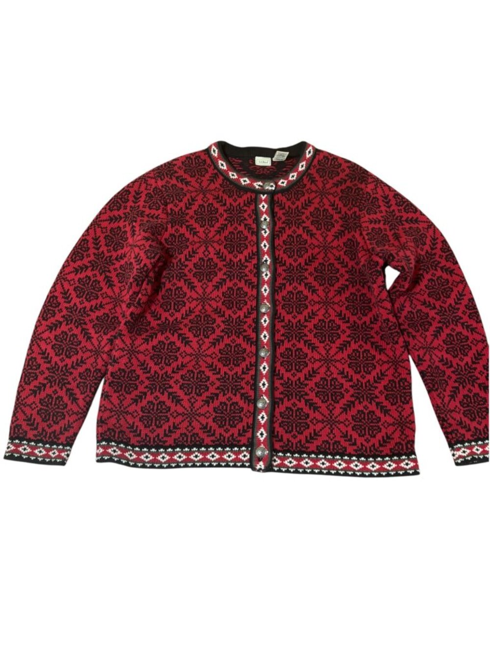 L.L. Bean Women's XL Reg Winter Cardigan